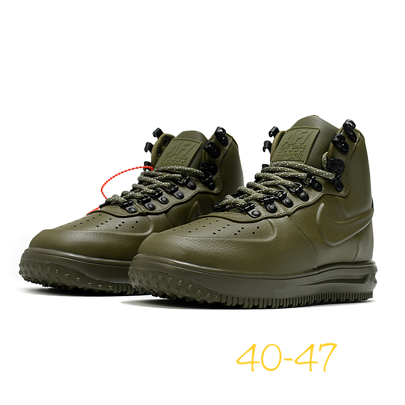 2020 Nike Air Force III High Olive Green